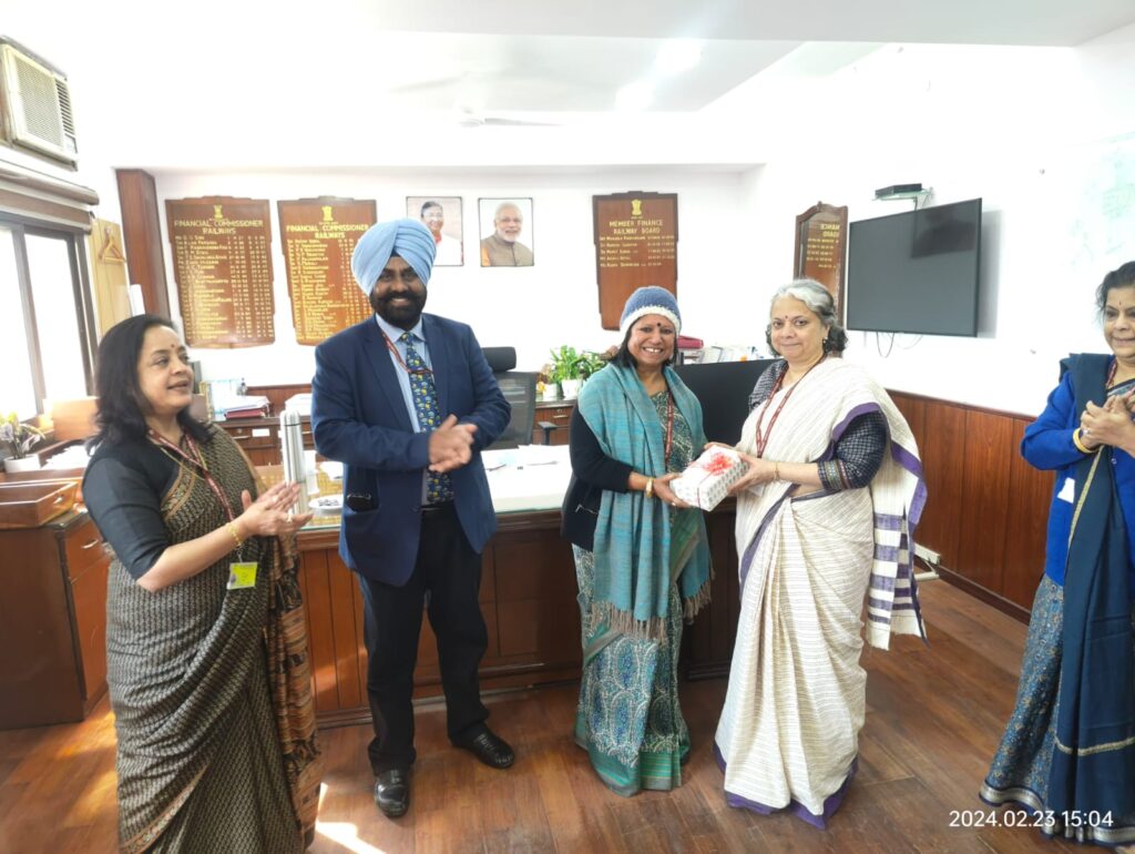 Felicitation program of Ms. Preeti Jha, PFA/NR and Shri G.S. Hira, PFA/RCF/Kapurthala